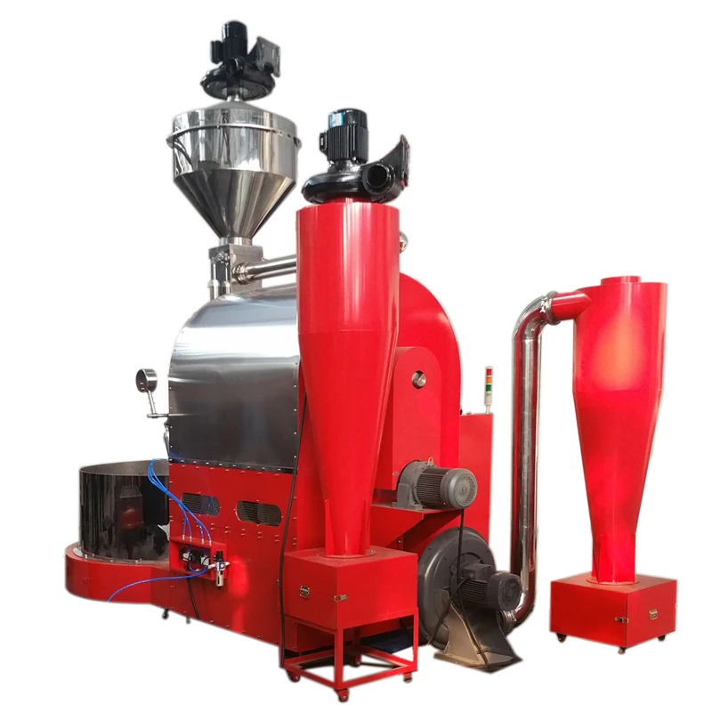 Best Top Quality Supplier Plant Industrial Electric 15kg 20kg 30kg 60kg 120kg 200kg 300kg Coffee Bean Roasting Roaster Machine