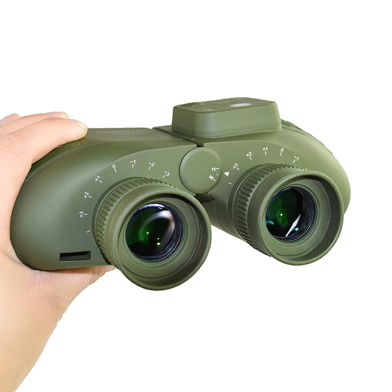 10x50 Binoculars Telescope BaK-4 Optical Grass Roof Prism High-Definition Waterproof Night Vision Ranging Compass Telescope