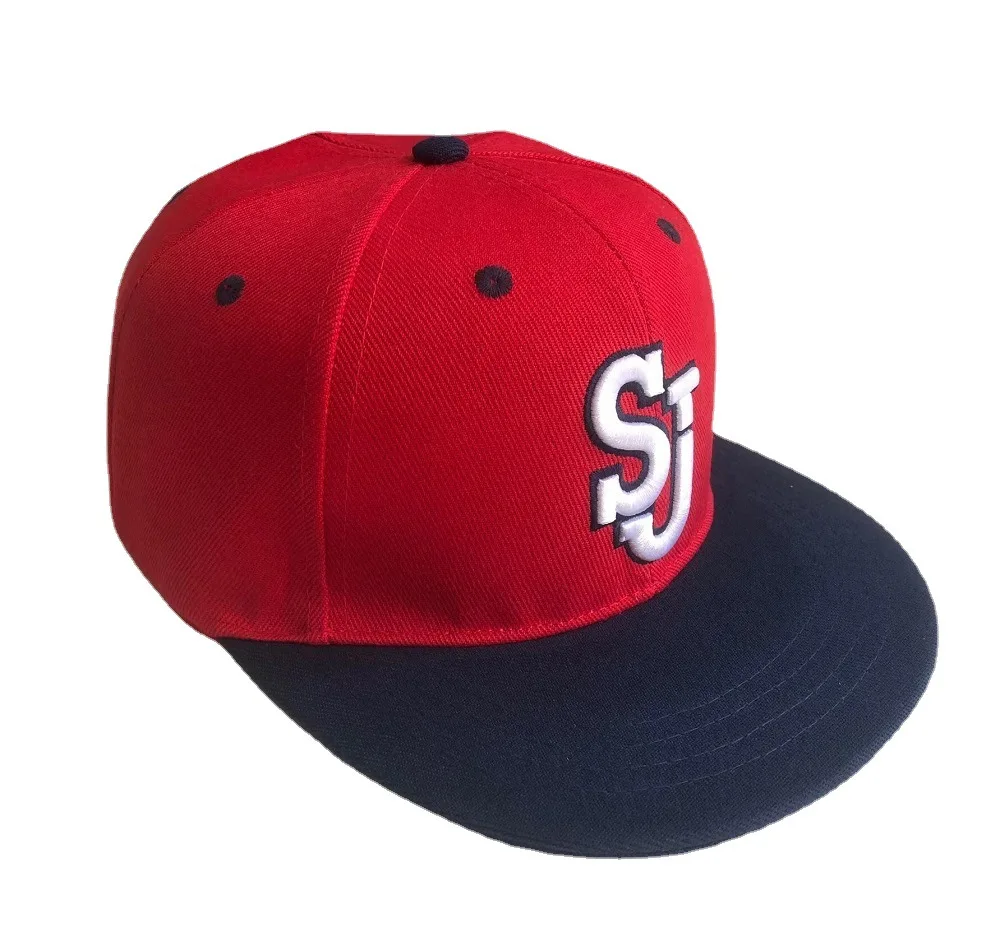 Wholesale New style gorras era fitted hat Sports Caps 3D embroidery Custom Logo Flat Brim Snapback Basketball Hats For Men