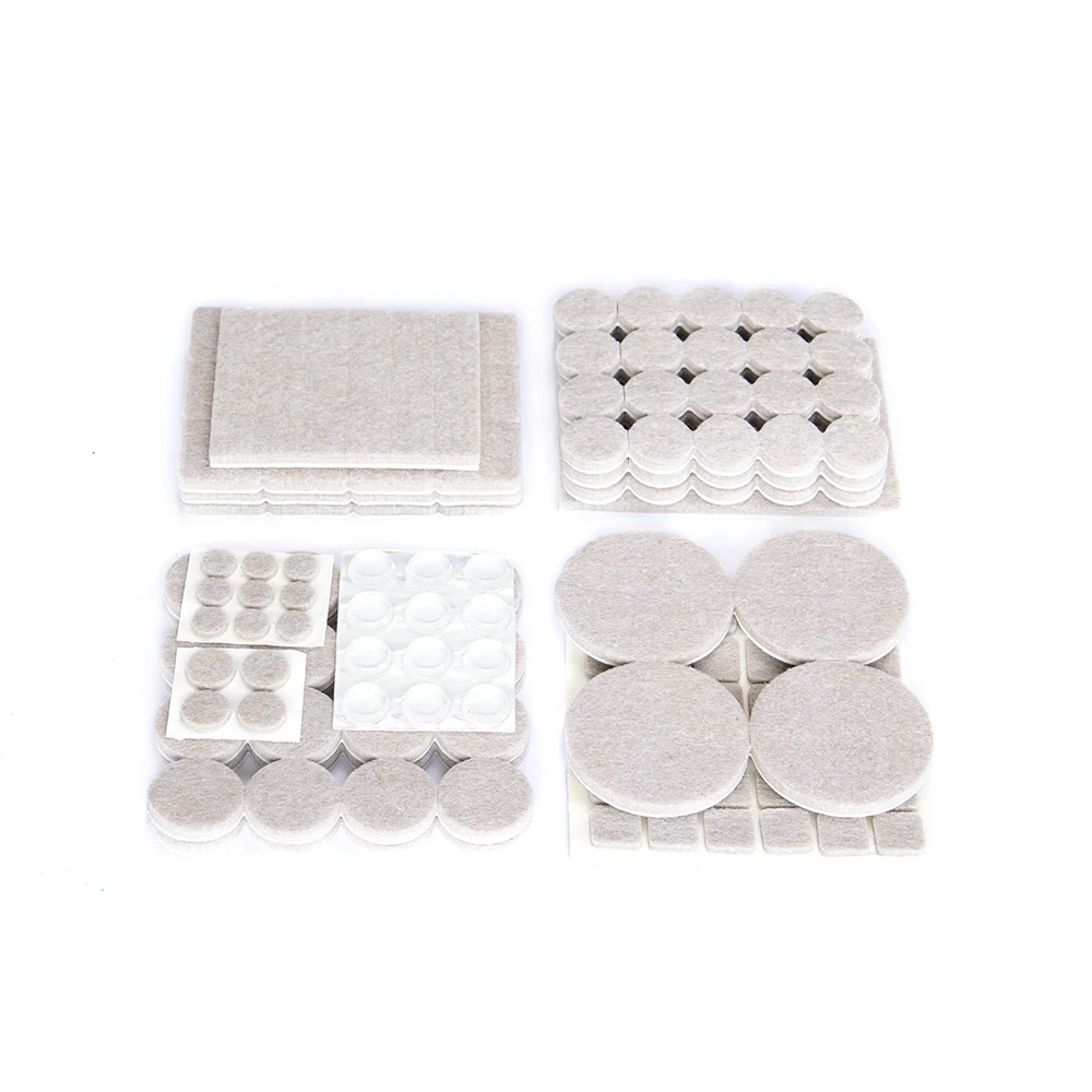 furniture support leg non-skid pad chair socks table leg felt mats for protect chair table legs and floor