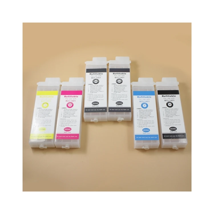 New Design jet toner refill cartridge compatible wholesale sublimation ink cartridges for  Canon IPF605/650/655/750/755