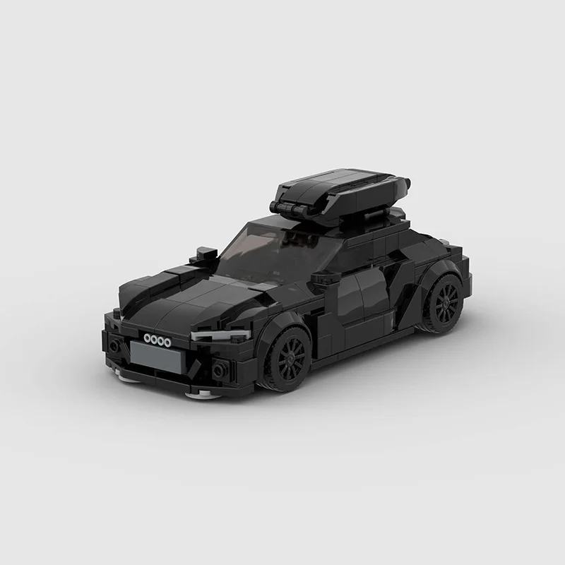 MOC Brick AudiAGASRS RS6 гоночный спортивный автомобиль технический скоростной гонщик конструктор креативные гаражные Игрушки для мальчиков