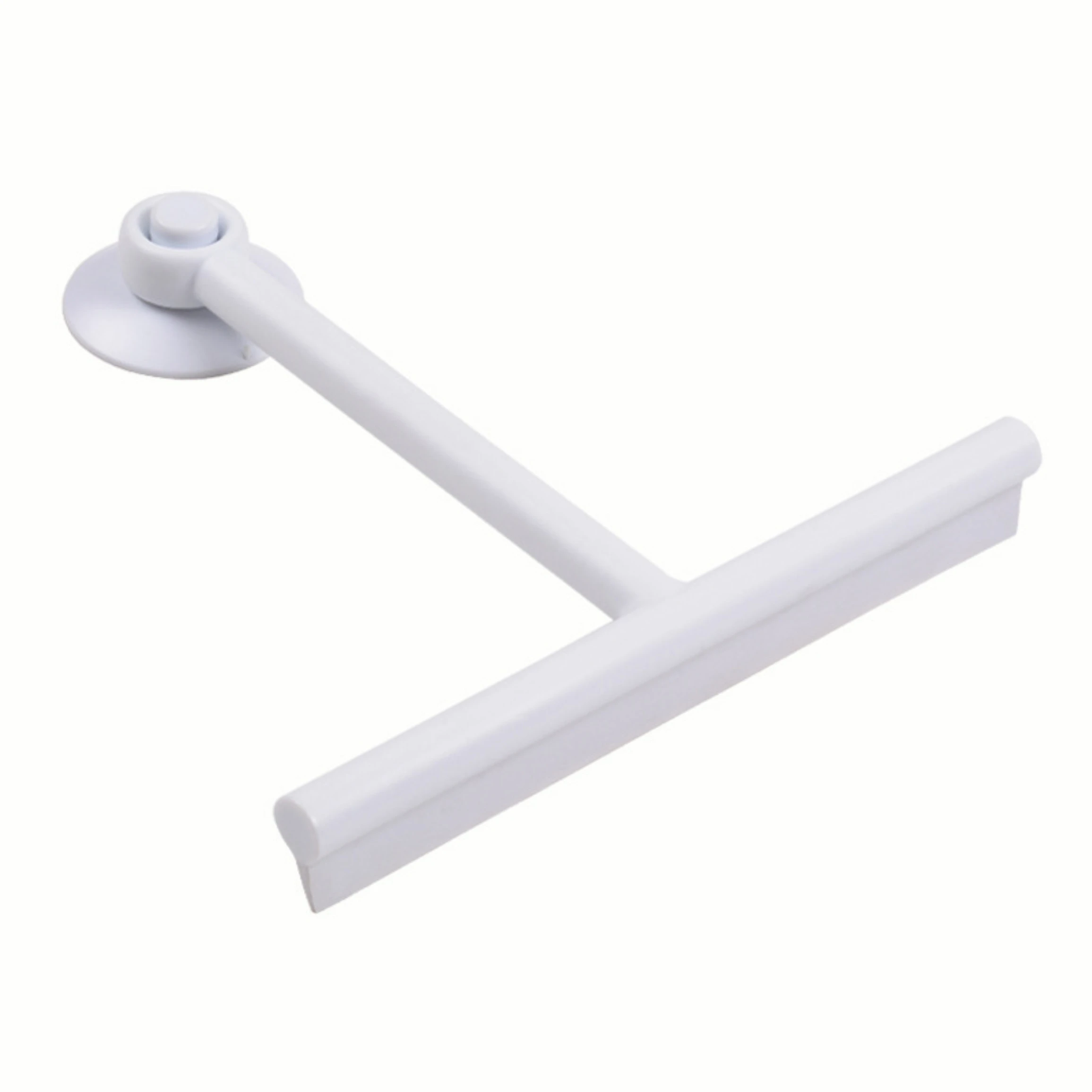 Window silicone squeegee cleaner with suction cup for mirror window glass cleaning squeegee