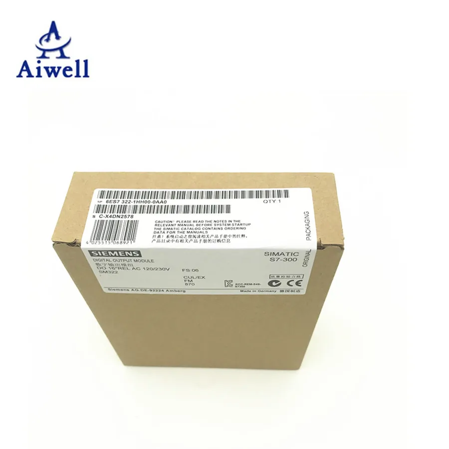  Продажа модуля имитации цифрового вывода Siemens серия Simatic серии PLC S7 6ES7 322-1HH00-0AA0