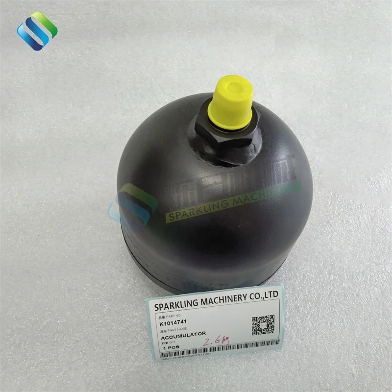 SKGM K1014741 DL160 DL220-3 Excavator Spare Parts Accumulator K1014741