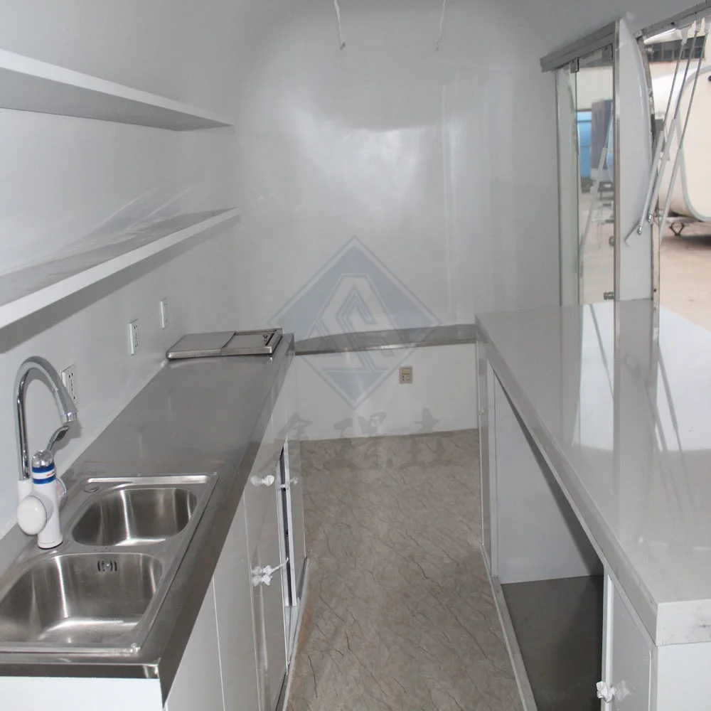 Food truck with refrigerated slides dessert mobile food truck mini food truck delivery