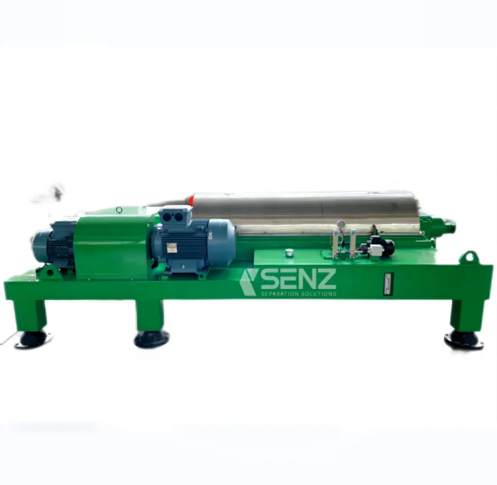 High Quality China Decanter Centrifuge manufacturer for Olive Oil Separation Oil filter Machine