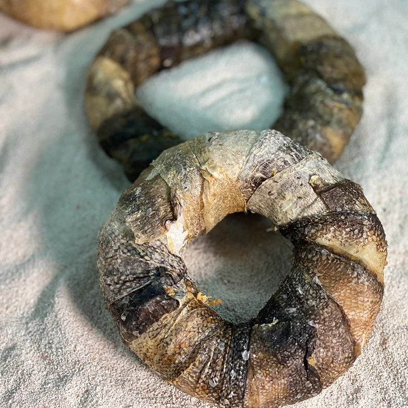 Wholesale Pet Supplies Dry Dog Food Fish Rawhide Donuts Dog Treats Natural