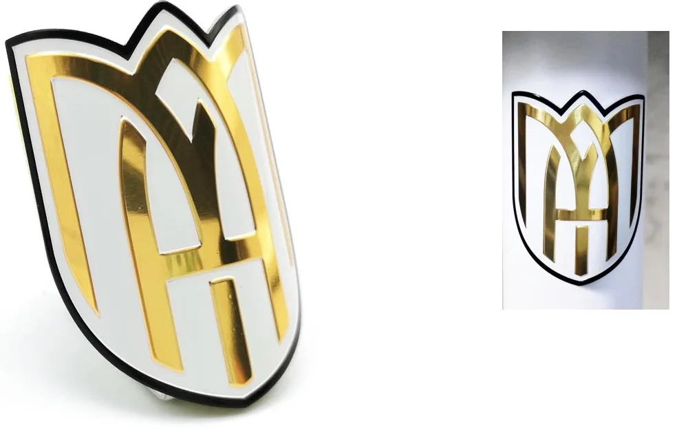 Professional Custom Top Quality Bike Head Emblems badge strong Adhesive embosed metal sticker for bicycle