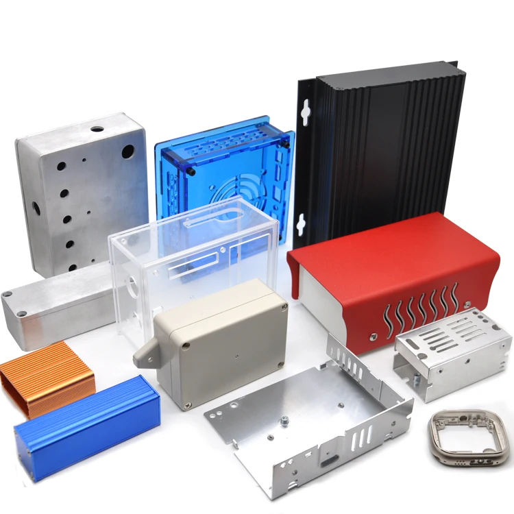 Custom electronic pom pvc abs pc acrylic polyester polycarbonate plastic enclosure box