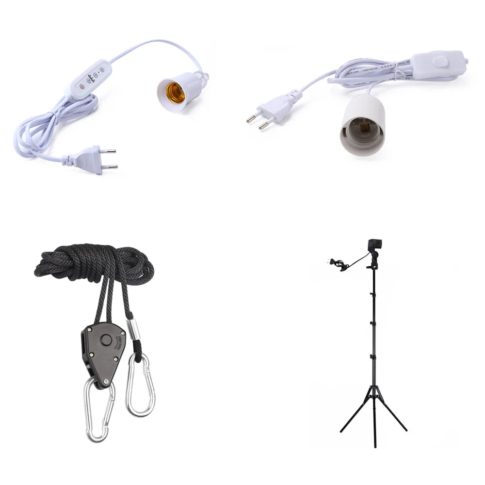 Sinjialight grow lights accessories timer cord tripod hanger adjustable lanyard