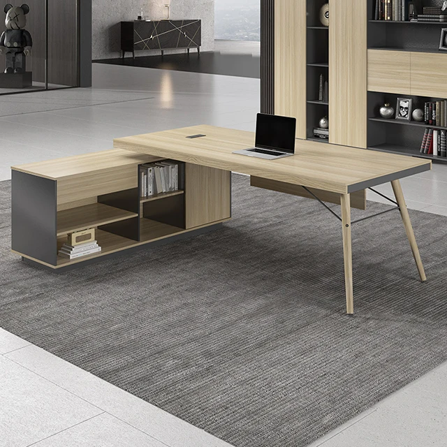 Ceo director manager executive commercial furniture chair and table  boss wooden desk office desks