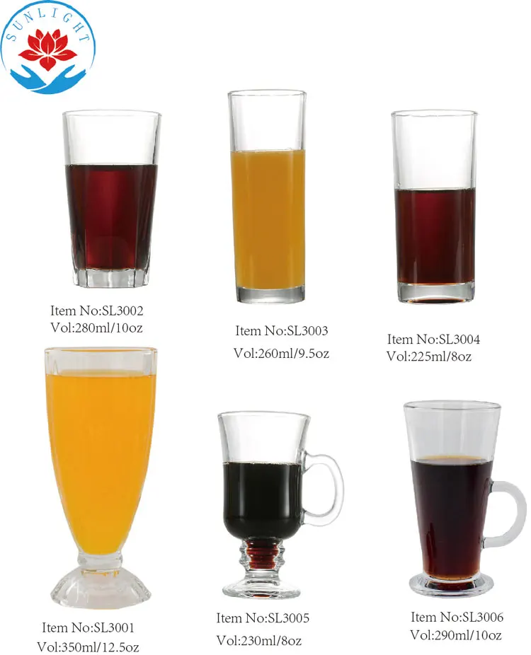 Hot Sale Irish Coffee Glass Cup/Glass Coffee Mug/Milk Tea Glass Mug