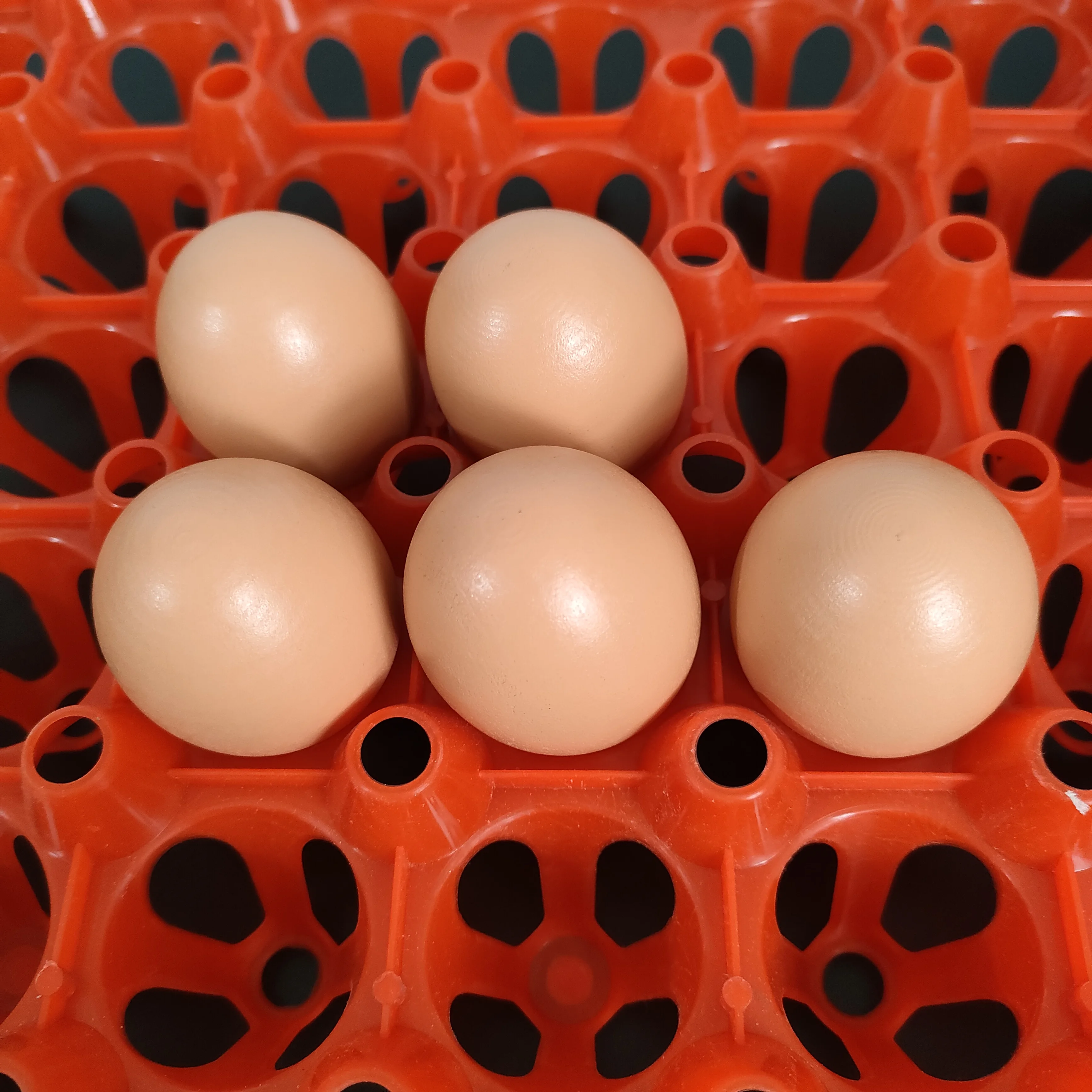 LMA-13 Wooden Fakes Faux Fake-Eggs Children Play Kitchen Game Food Toy Log Color Easter Eggs