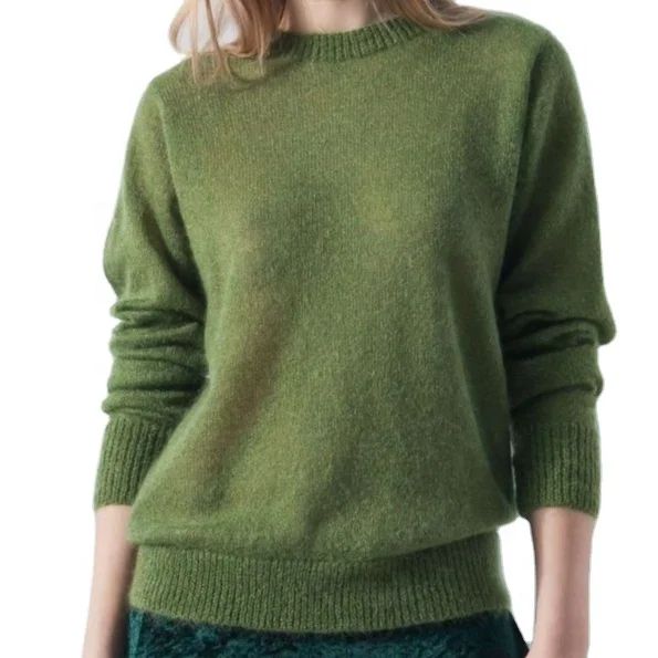 
TagOut Comfort Soft Eco Smart Womens Crewneck Sweatshirt for winter use high quality fleece fabric 