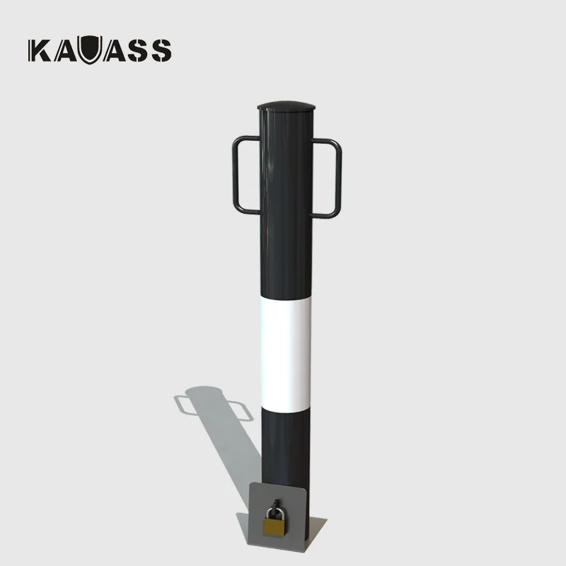 Traffic Manual Removable Parking Security Safety padlock Bollard
