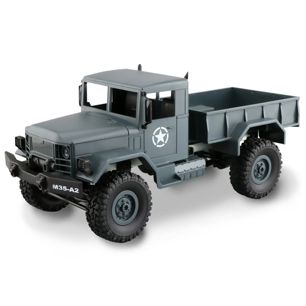 1/12 RC Military Truck MN-35 2.4G Four-wheel Drive Climbing Vehicle Remote Control Army Truggy Loading
