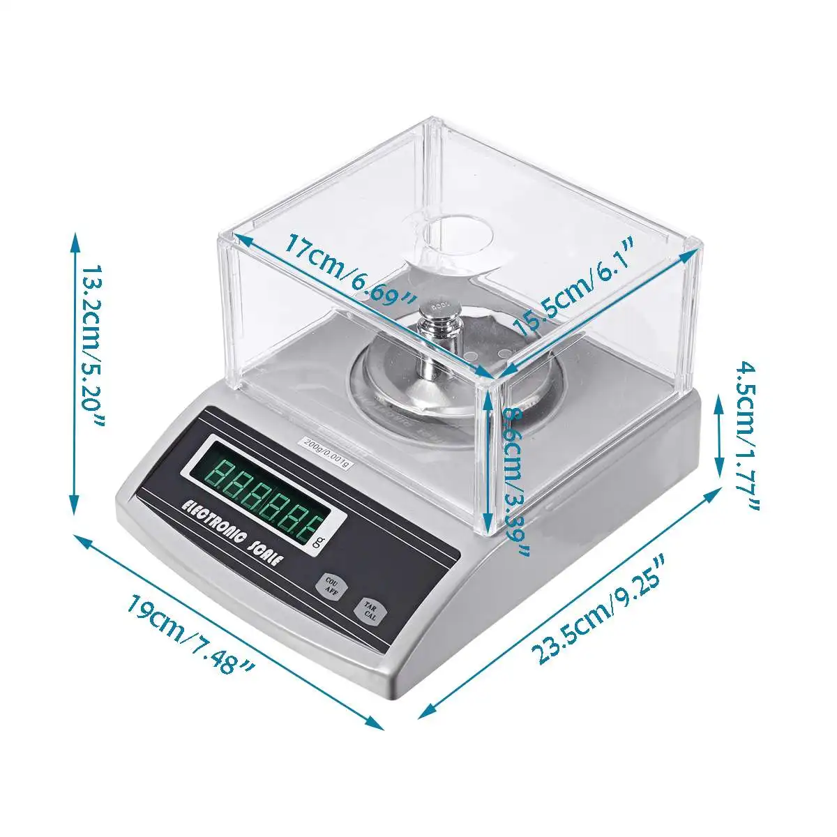 DAWOOD 200g 0.001g cheap price industrial jewelry laboratory weighing scale  analytical balance