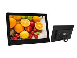 Battery operate android tv screen wifi tablet digital photo picture frame 7 inch with camera
