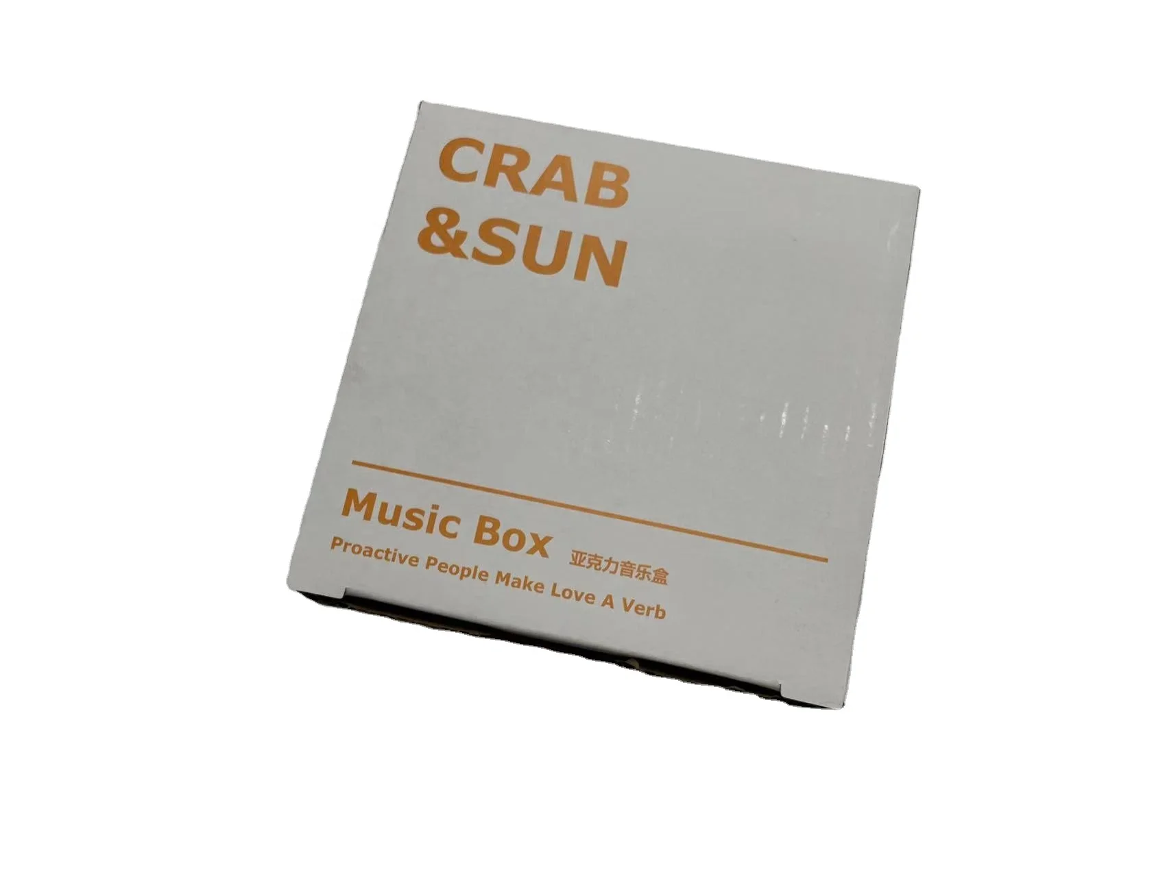 Fancy Portable Music Box With Customized melody