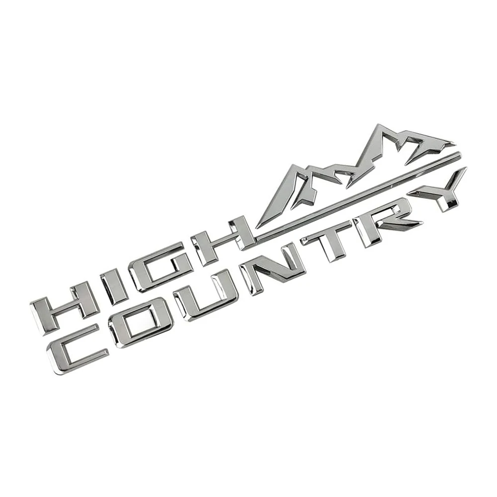 Hot sell customizable Letter sticker car logo Accessories nameplates wholesale car emblems badges for sale