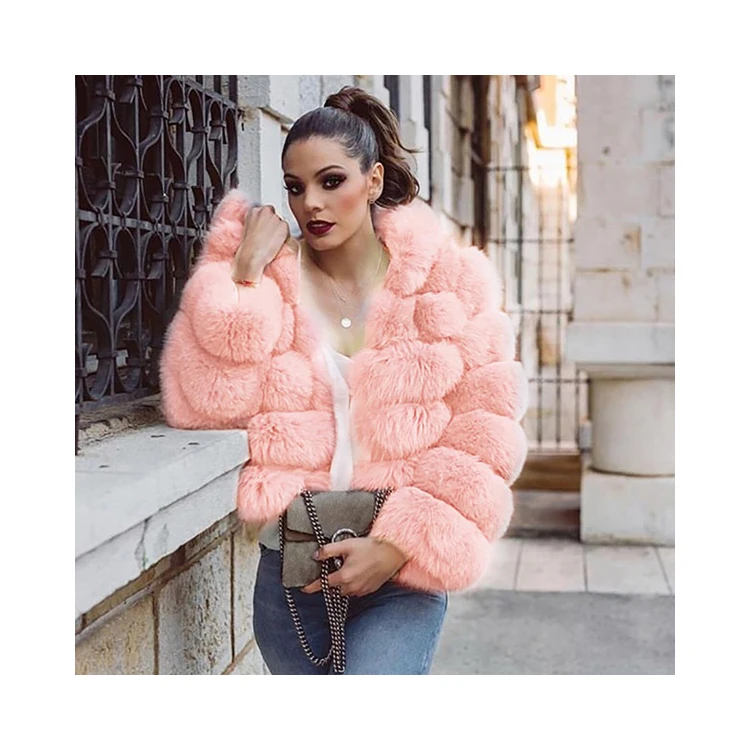 
High Quality Cheap Smooth And Soft No Pungent Smell Faux Fur Coats For Your Selection 