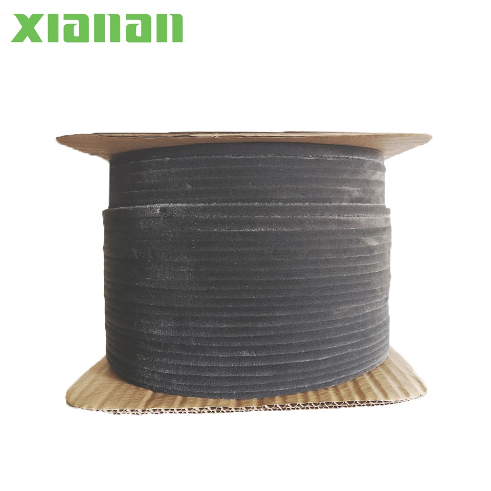Gray Wood Door Seal with PVC Fin in the Middle Low Price Weather Stripping Door Seal Strip weather strip