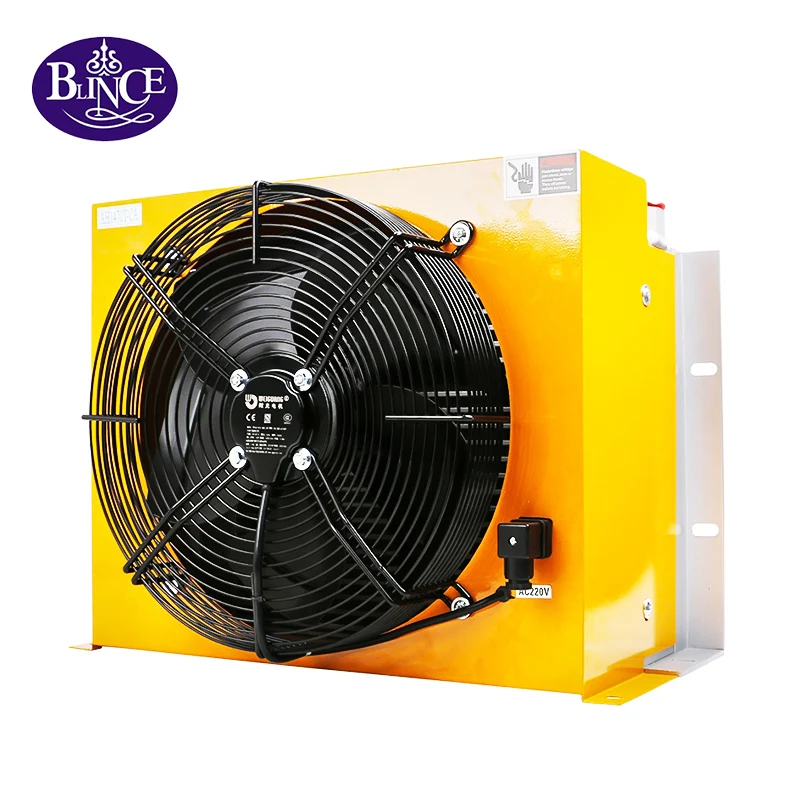 Engineering machinery  use high power fan 1600W 600L/min AH3818T Heat Exchanger hydraulic air coolers