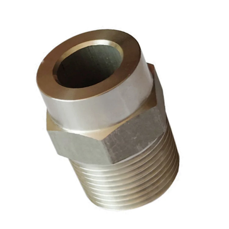 Steel Pipe Fittings Threaded Pipe Nipples Long Barrel BSP Threading Barrel Nipple Fitting