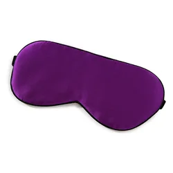 Маска для сна из 100% шелка тутового шелкопряда для полноценного ночного сна, комфортная и супермягкая маска для глаз с регулируемым ремешком