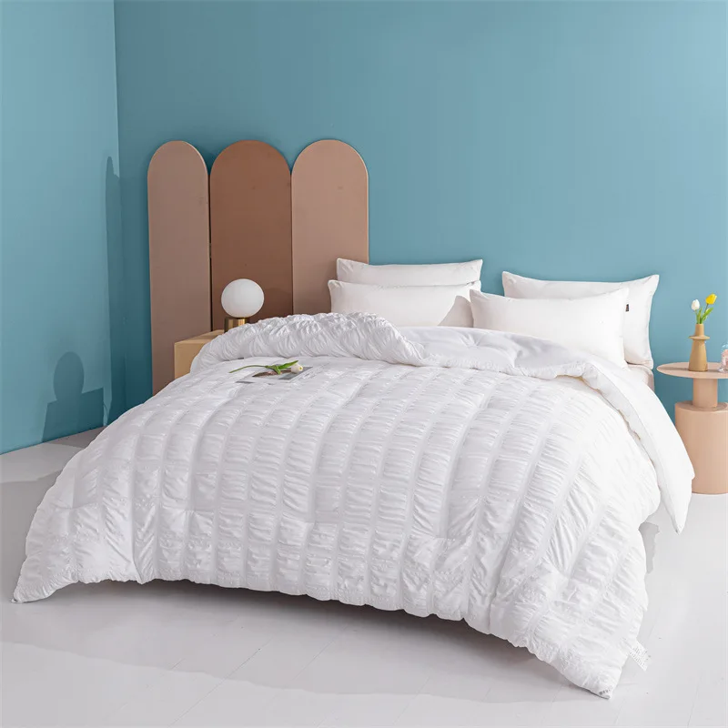 Wholesale cheap custom hot sale high quality modern comfortable blanket cotton quilt