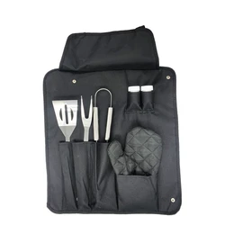 Good Quality Set Smoker Portable Outdoor Grill Barbecue Grilling practical Safety Bbq Tools