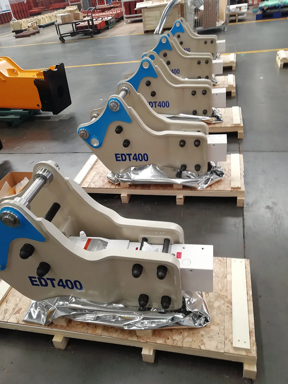 EDDIE68/EDT400/SB40 New Models Hydraulic Breakers Side Type for 4~7 Ton Excavator