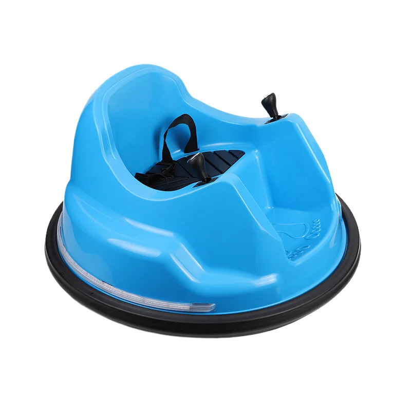 Factory direct blue battery electric bumper car bumper riding outdoor riding toy car