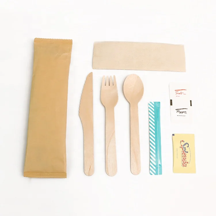 Custom ODM factory cutlery portable 72 piece Wooden Tableware Flatware Cutlery Set spoon fork and knife set