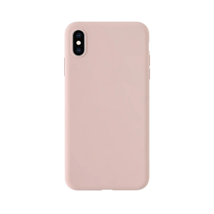 
High quality ultra thin silicone cell phone accessories cover case for iPhone 6 plus X XS Max 