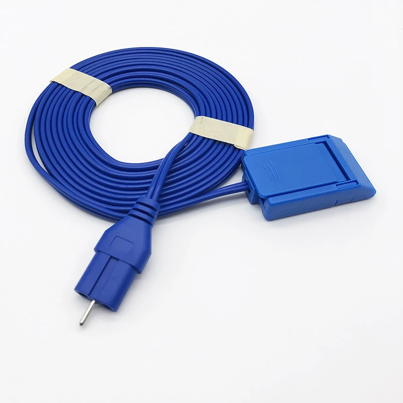 Hot Selling Product Bipolar Monopolar Reusable Patient Return Plate Cable ESU Grounding Pad Cable