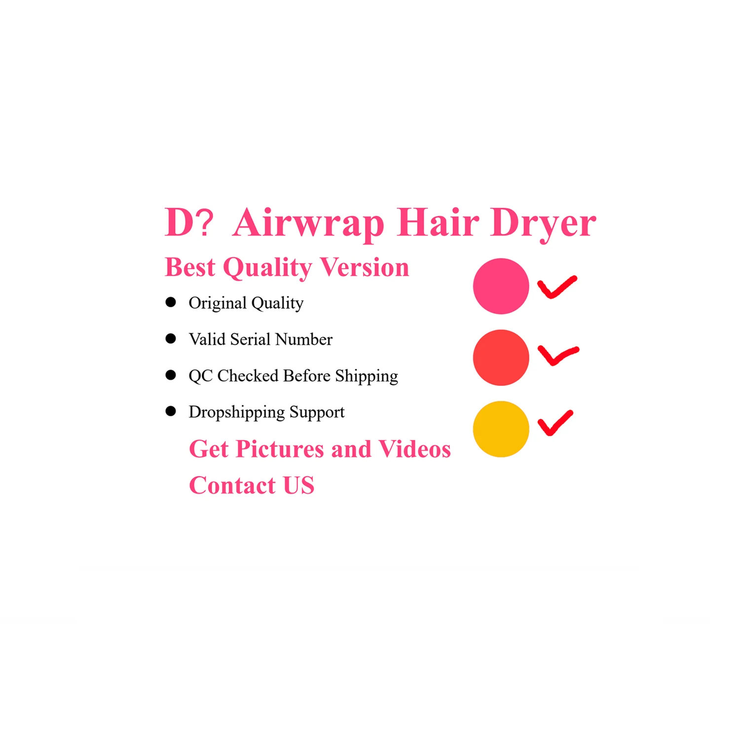100% Original HS01 Salon Air Wrap With Accessories Leather Case Airwraping Air Wrap Complete Styler