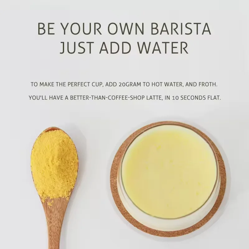 Private Label Superfood Strengthen Immune System Golden Milk Powder Turmeric Cinnamon Latte
