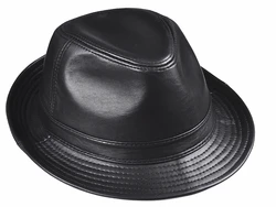 Оптовая продажа с завода, серая мужская фетровая шляпа из натуральной овечьей кожи