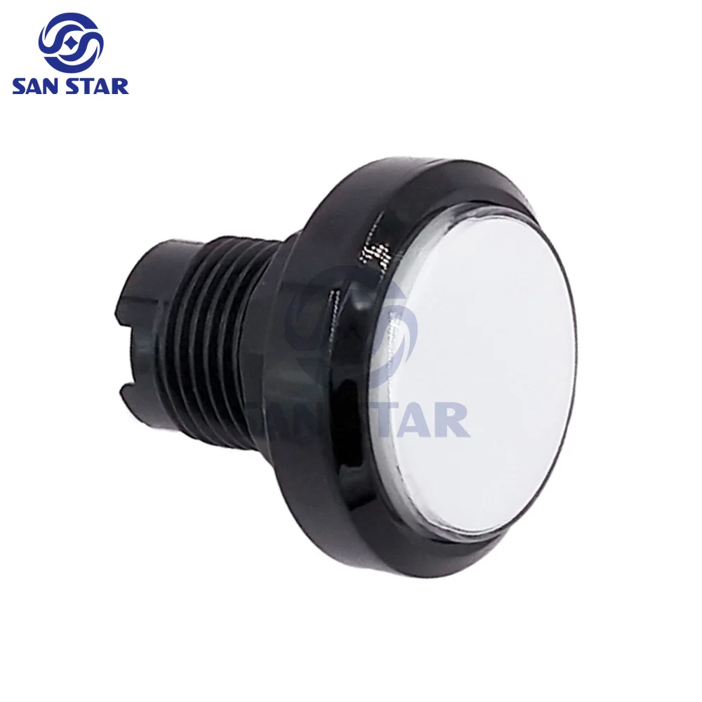 12V Round Shape Led 45mm Illuminated Led Button Arcade Coin Game Machine Parts Arcade Buttons And Joysticks