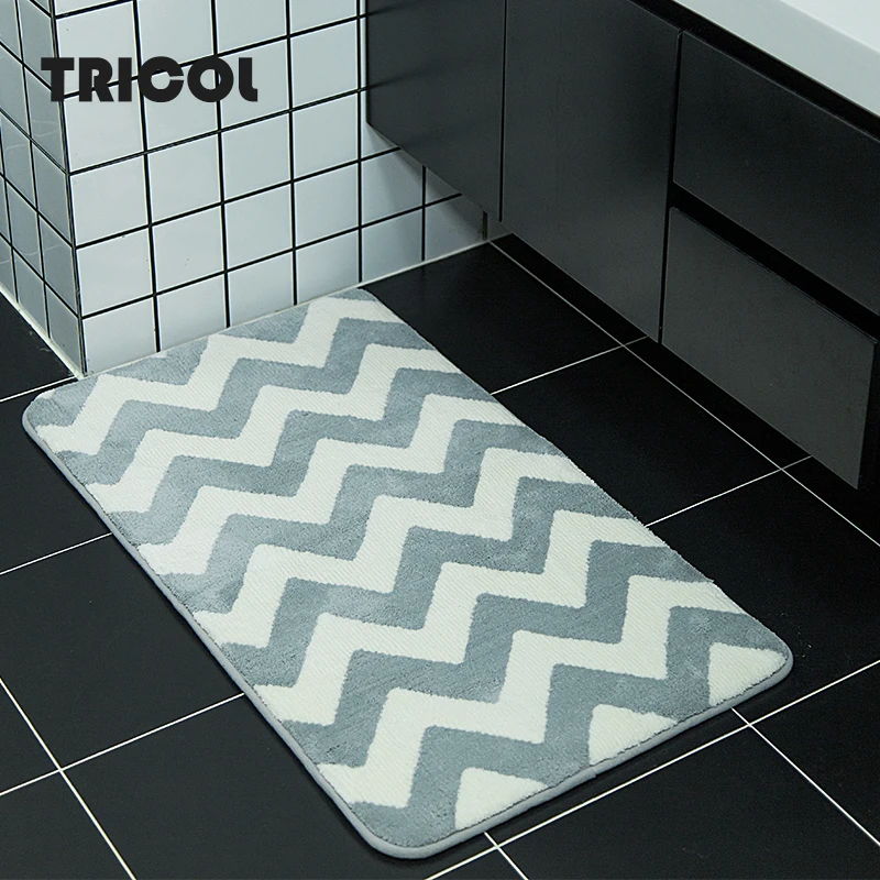  Custom Color 51*86Cm Size Polyester Mat Rug Carpet