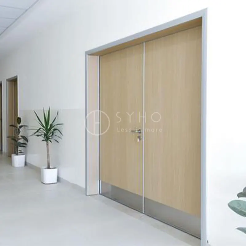 SYHO High Quality Medical Facility Door For Hospital Durable Hospital Departments Doors
