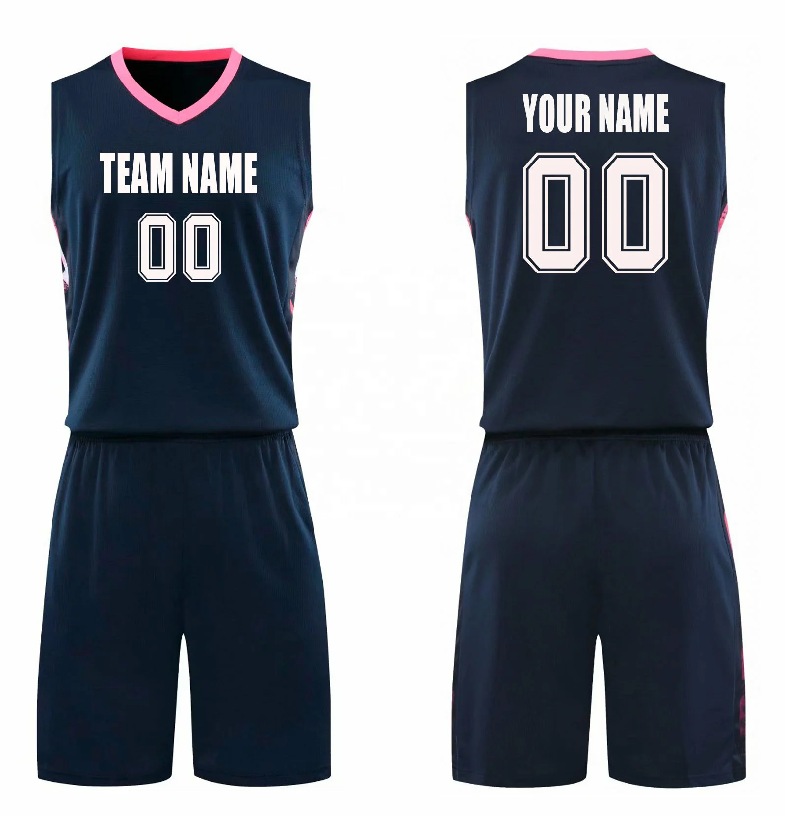 2021 customization Youth Men Team Basketball Uniform Set New Design