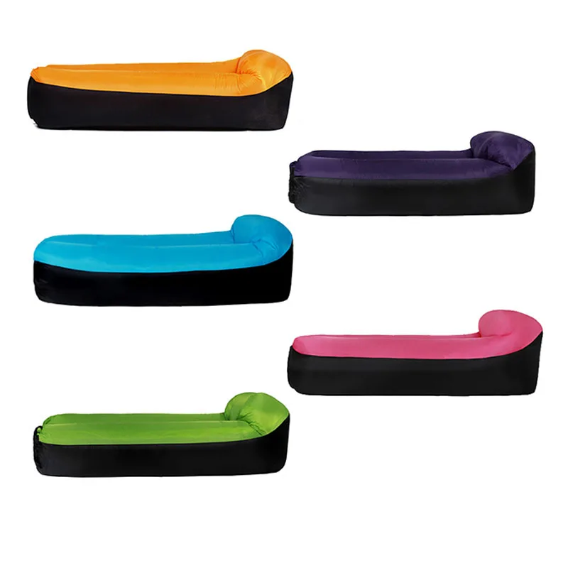 
Music Festival Inflatable Lounger, Outdoor Park Beach Inflatable Sofa Lounger Air Sofa Bed 