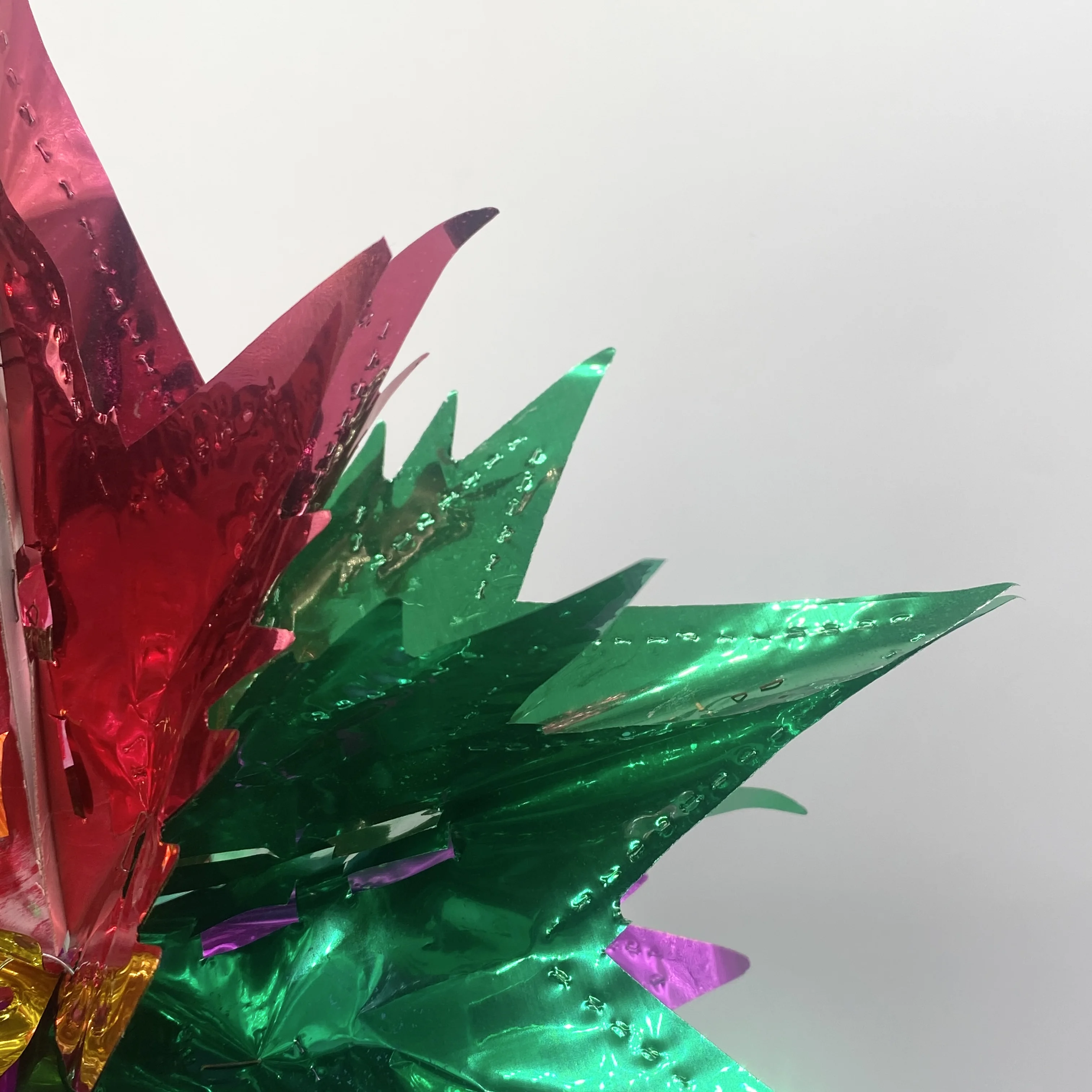 Nordic Creative Living Room Art Decorations Arrangement Clear Ornaments Colorful Christmas Ball Plastic Stars