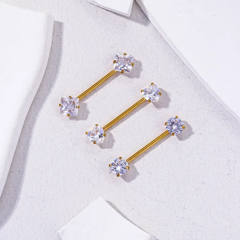 Design Industrial Piercing 316L Surgical Steel Industrial Barbell Earring Charm Dangle Industrial Barbell Piercing Jewelry /
