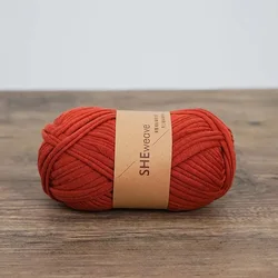 Hand-woven bag cushion tapestry diy crochet recycled t shirt yarn for handmade bag