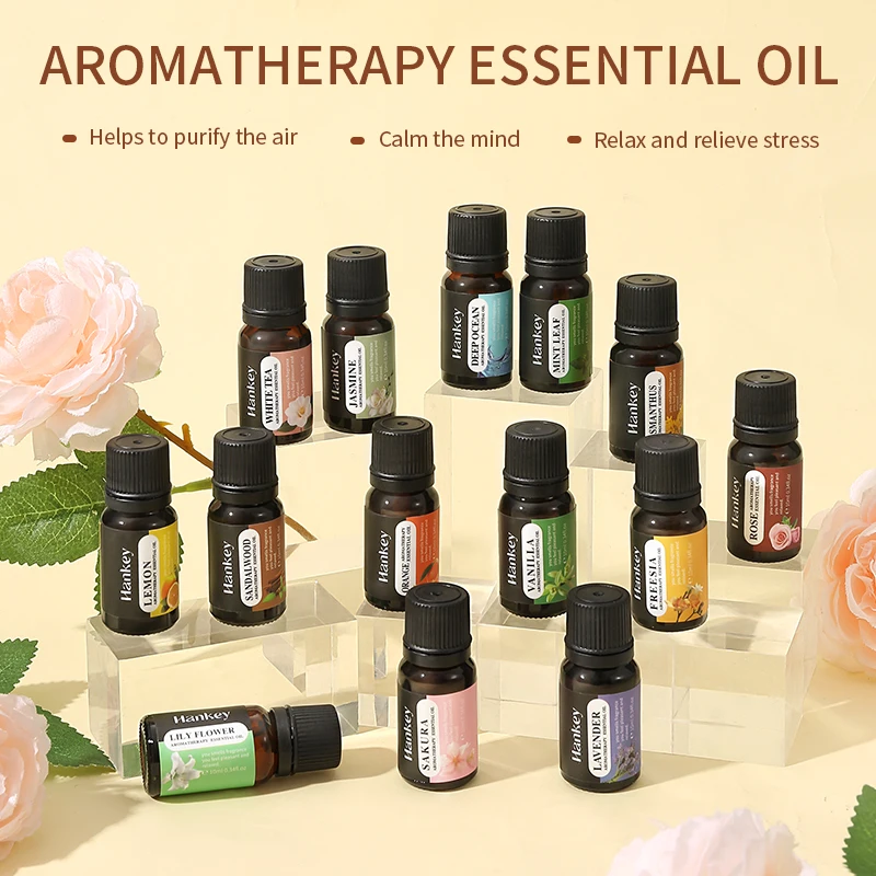 High Quality Water Soluble Essential Oil Aromatherapy Perfume for Diffuser Humidifier Jasmine with Vanilla Scent