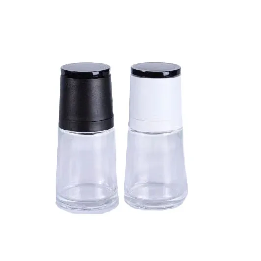 Wholesale Ceramic Core Grinder Glass Bottle Salt Mill Chili Spice Grinder